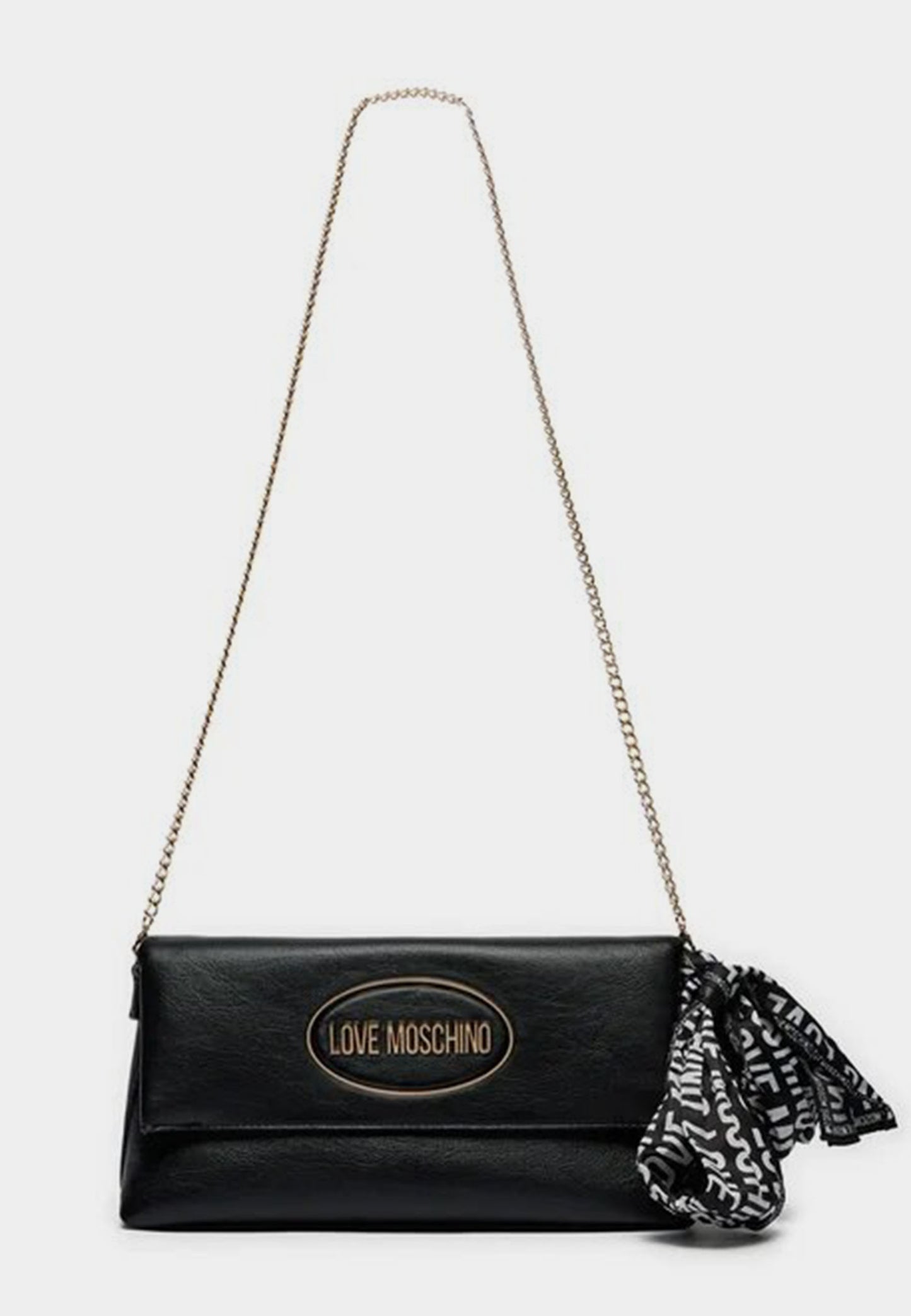 LOVE MOSCHINO – Handtasche mit schwarzem Schal