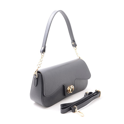 Tracolla Black Donna Nyou Vera Pelle  S21.13004