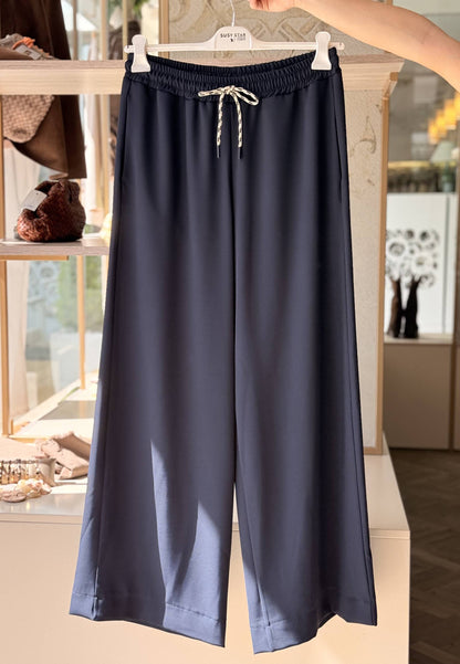 SUSY STAR CURVY - Completo Blusa + Pantalone Blu