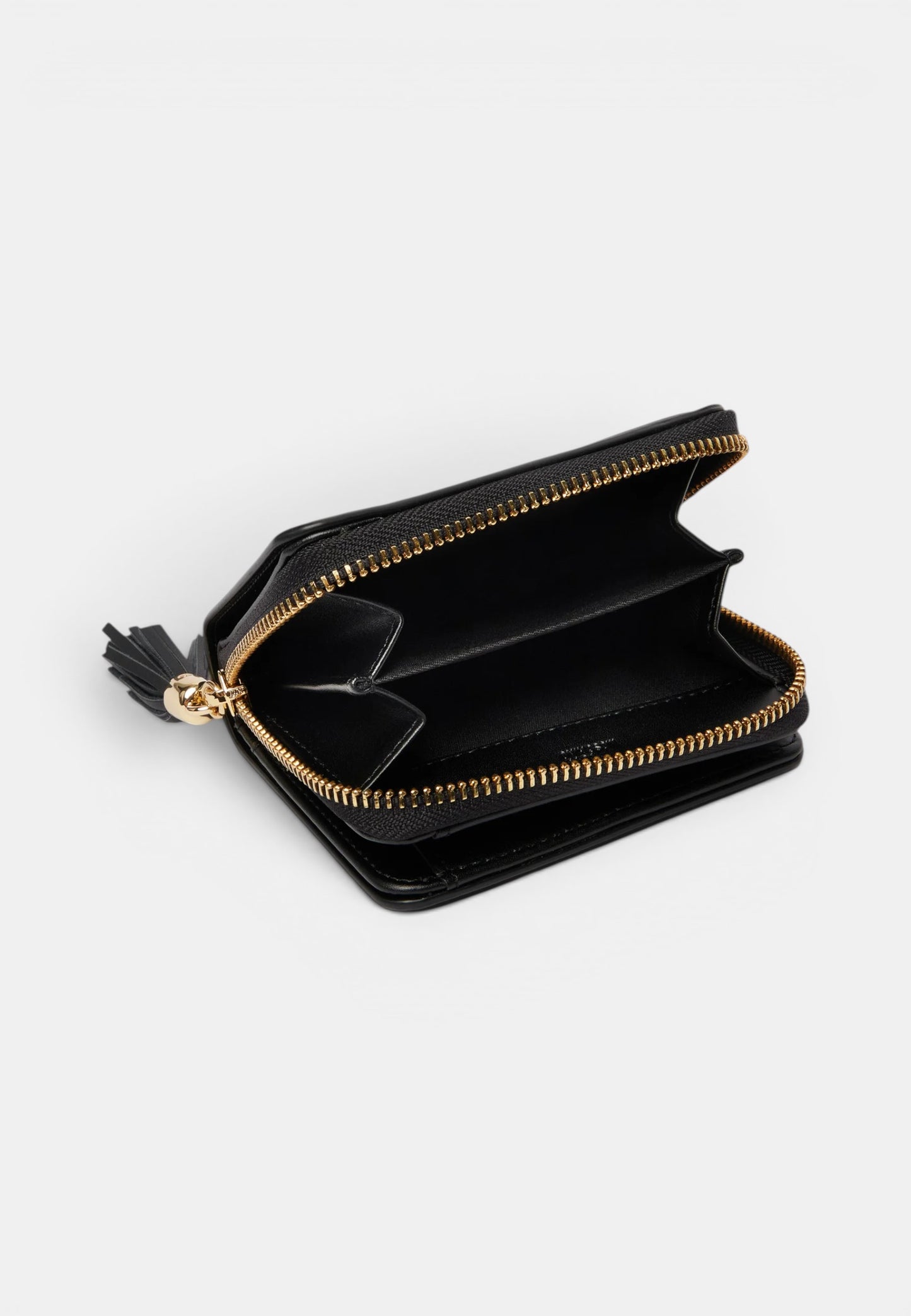 LOVE MOSCHINO - Portafoglio Piccolo Zip Around Nero