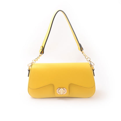 Tracolla Yellow Donna Nyou Vera Pelle  S21.13004