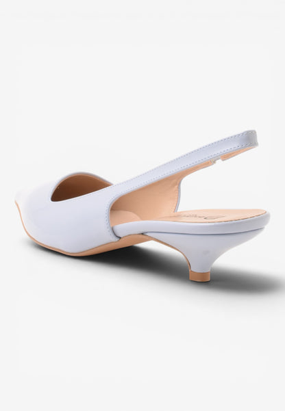 DIVINE FOLLIE - Slingback Vernice Cielo