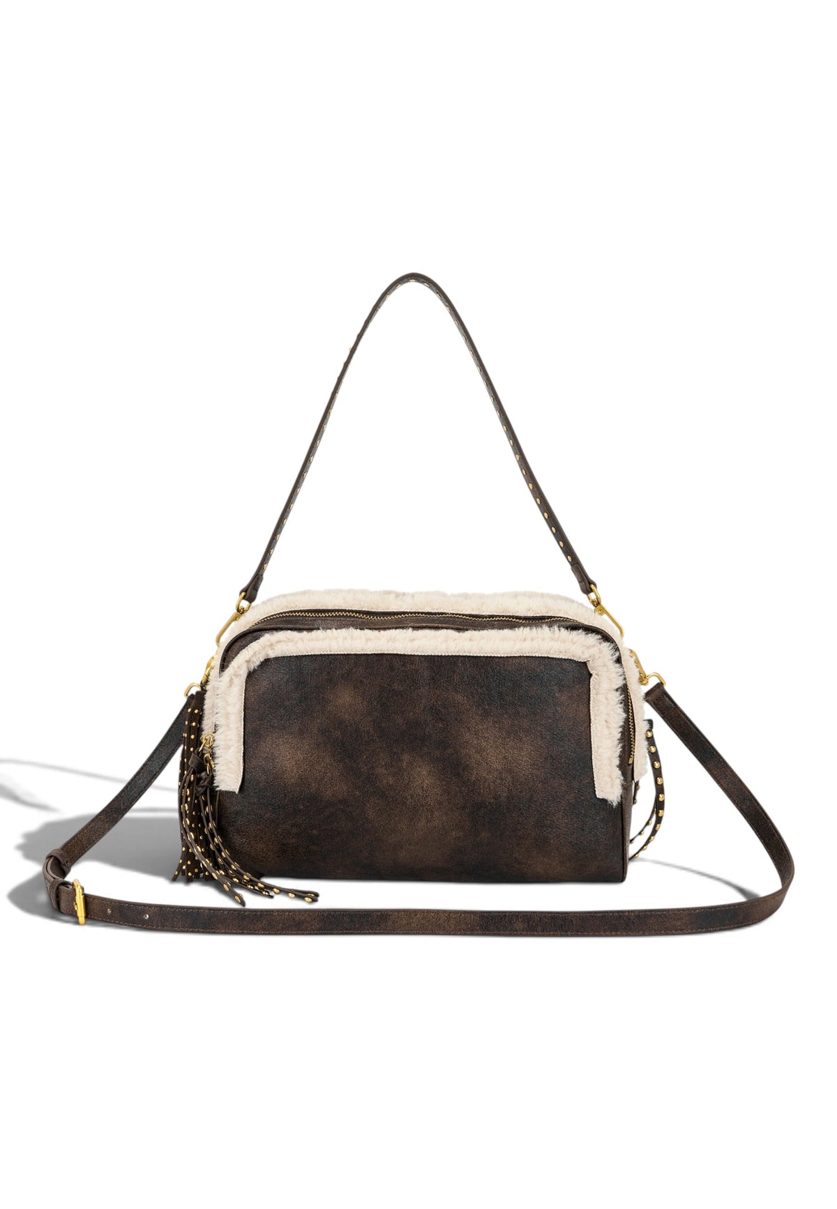 LA CARRIE - Borsa a Spalla Warmtouch Marrone