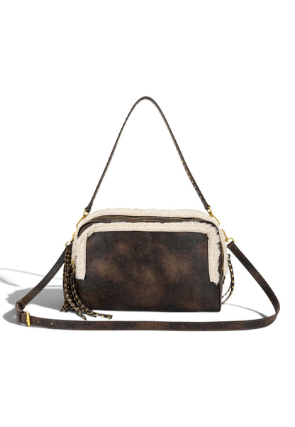 LA CARRIE - Borsa a Spalla Warmtouch Marrone
