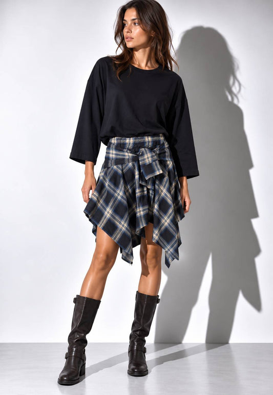 MINERVA - Gonna A Pantalone In Check