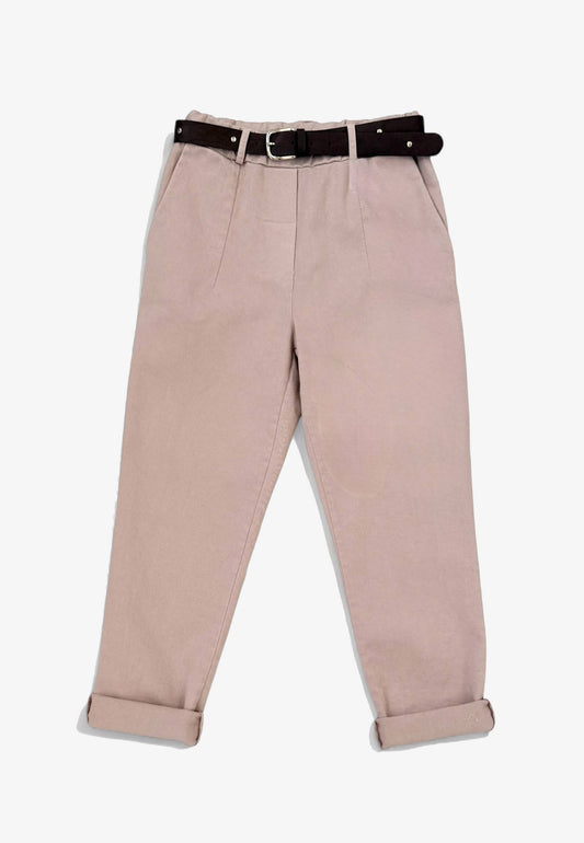 MOTEL - Pantalone Carrot Fit Quarzo