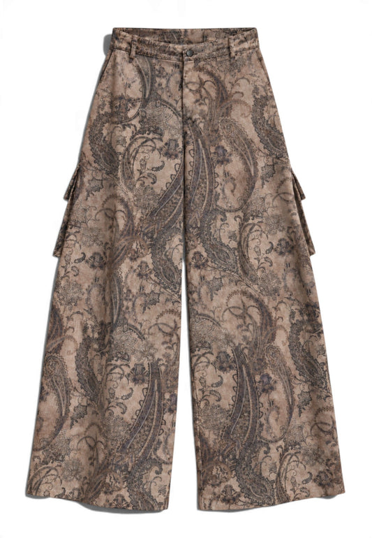 MOTEL - Pantalone Cargo Boho Chic