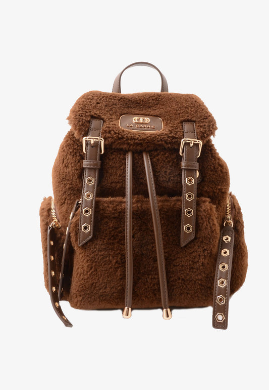LA CARRIE - Zaino Teddy Mocha