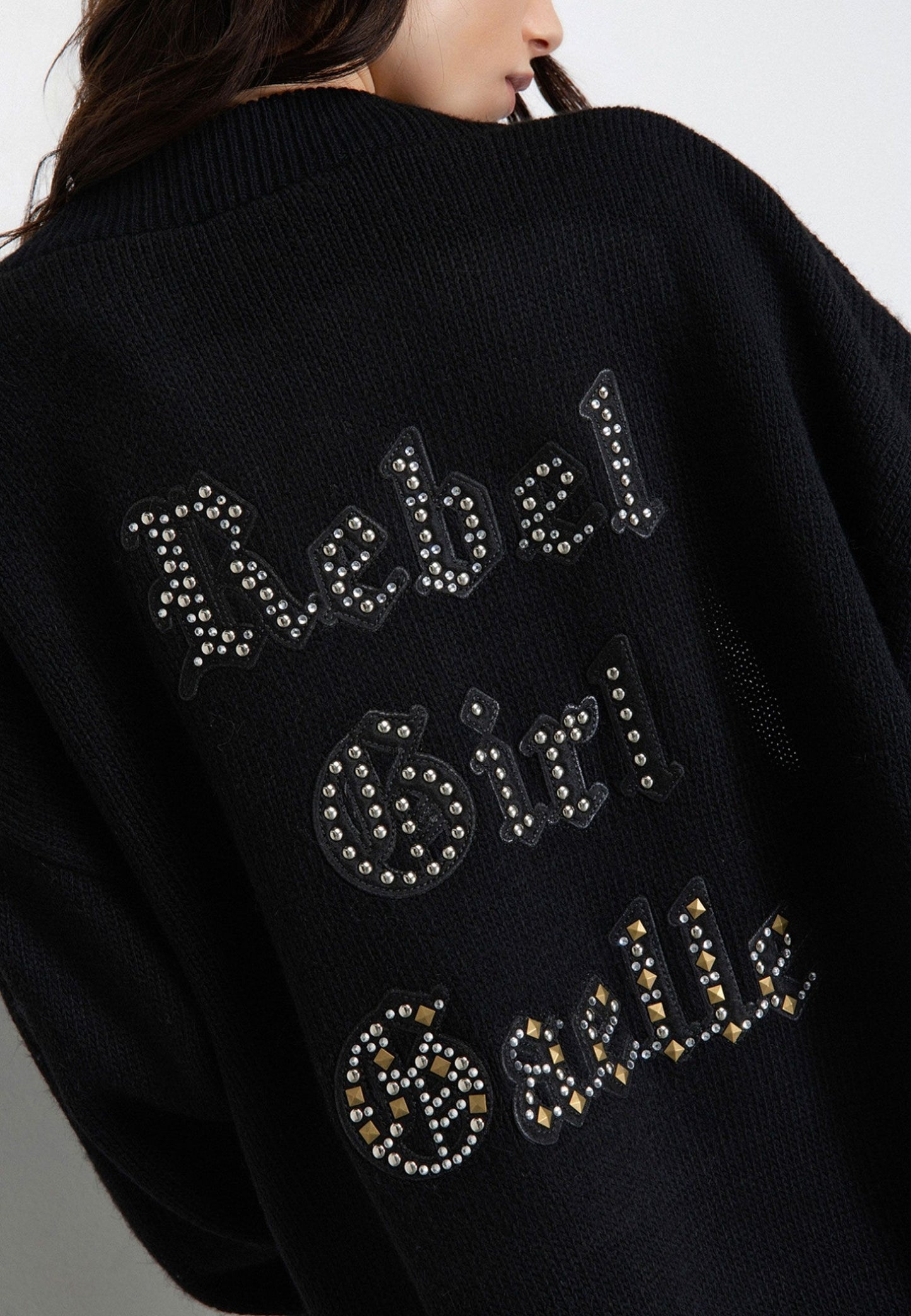 GAELLE - Bomber Maglia Nero