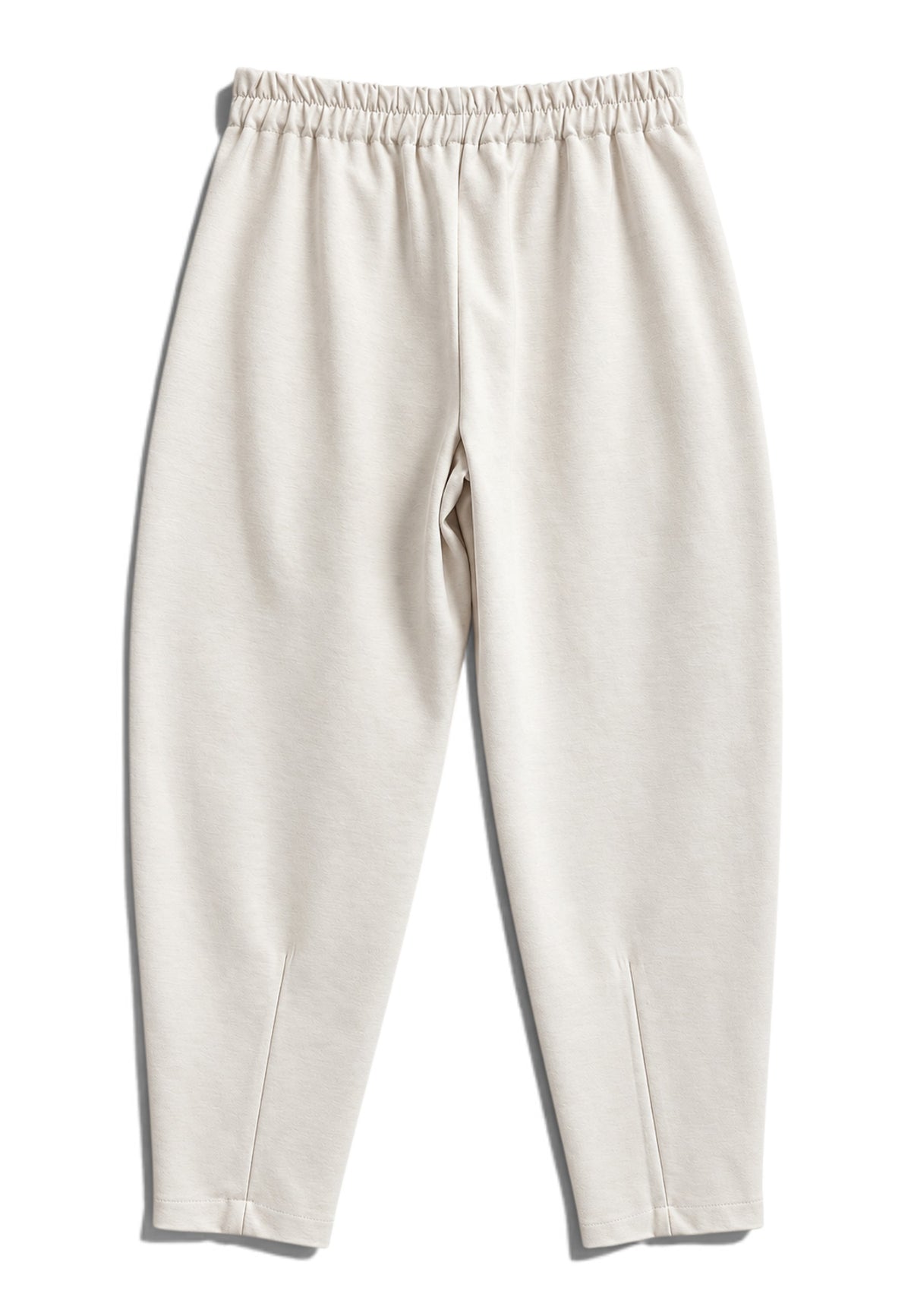 LE STREGHE - Pantalone Baloon Punto Milano Panna
