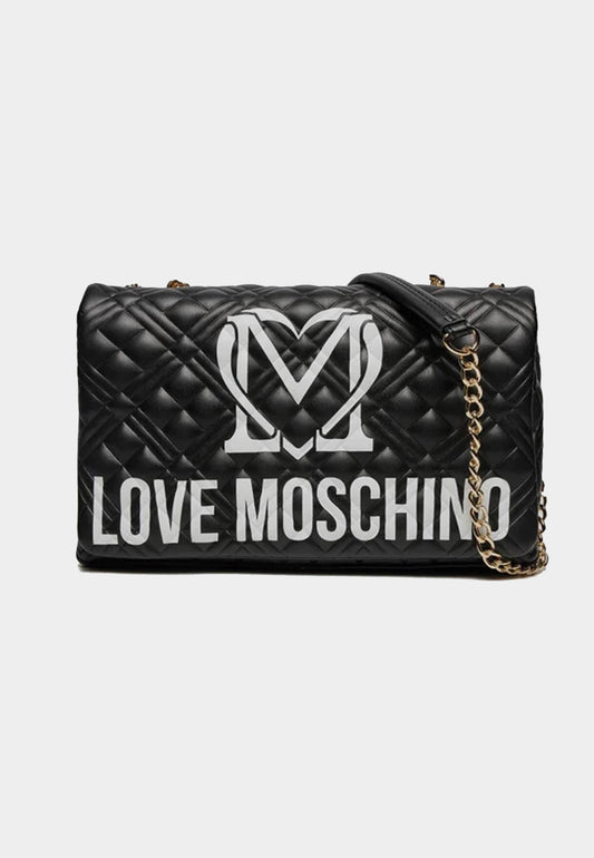 LOVE MOSCHINO - Borsa A Tracolla Quilt Nero