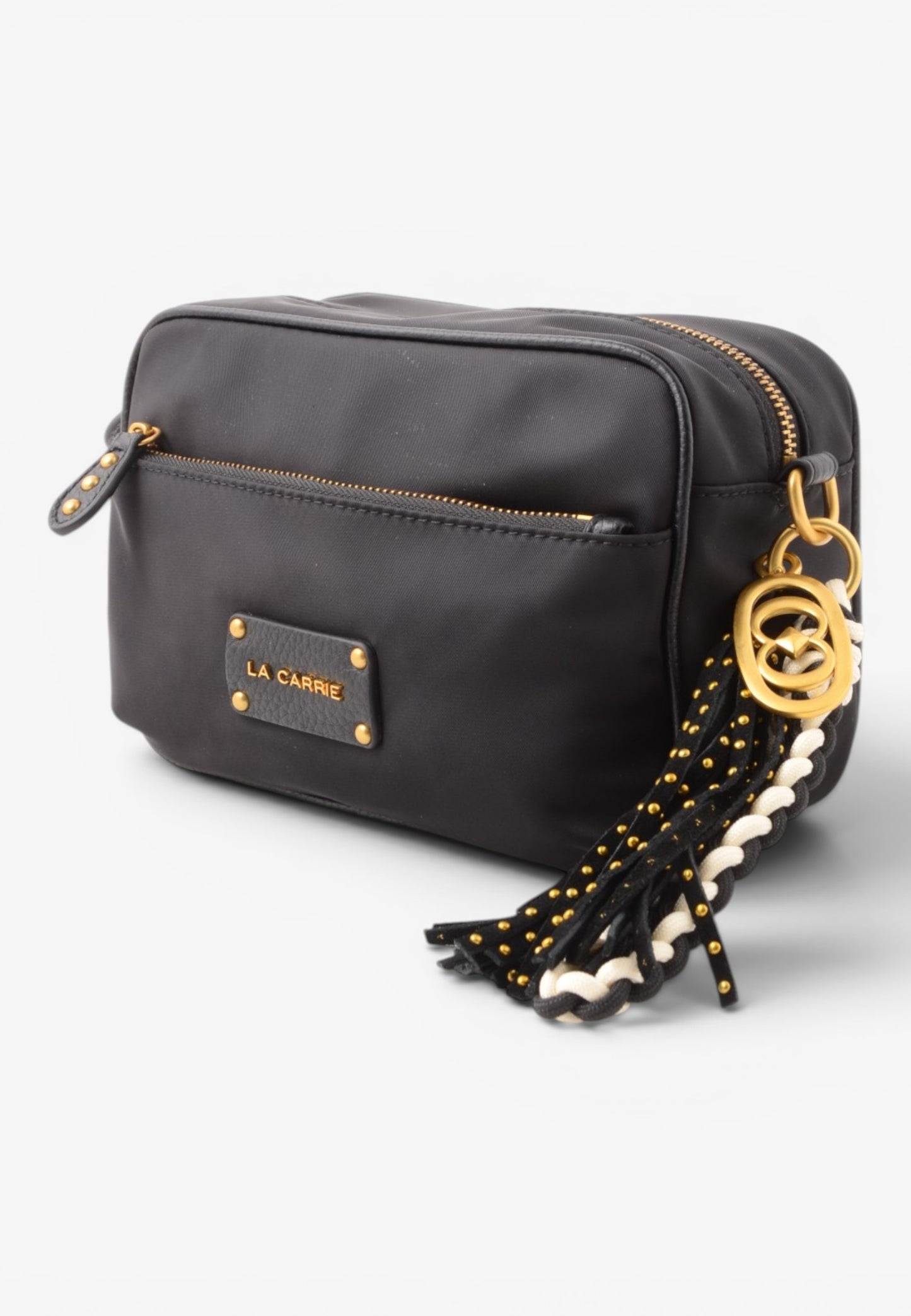 LA CARRIE - Borsetta a Tracolla DARK NYLON Nero