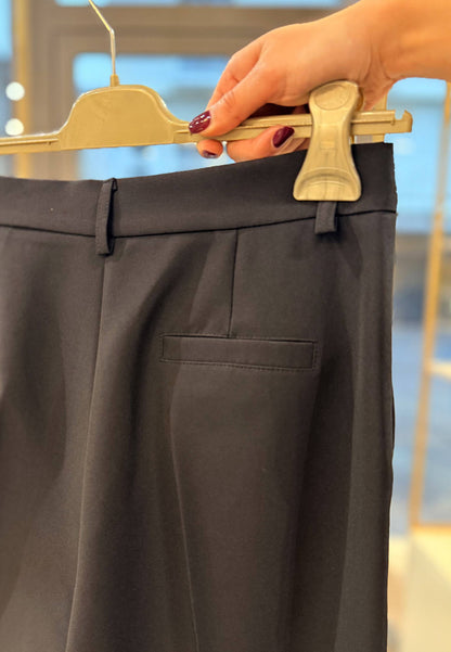 MARYLEY - Pantalone A Gamba Dritta Nero