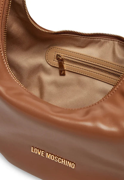LOVE MOSCHINO - Hobo Bag Cuore Cammello