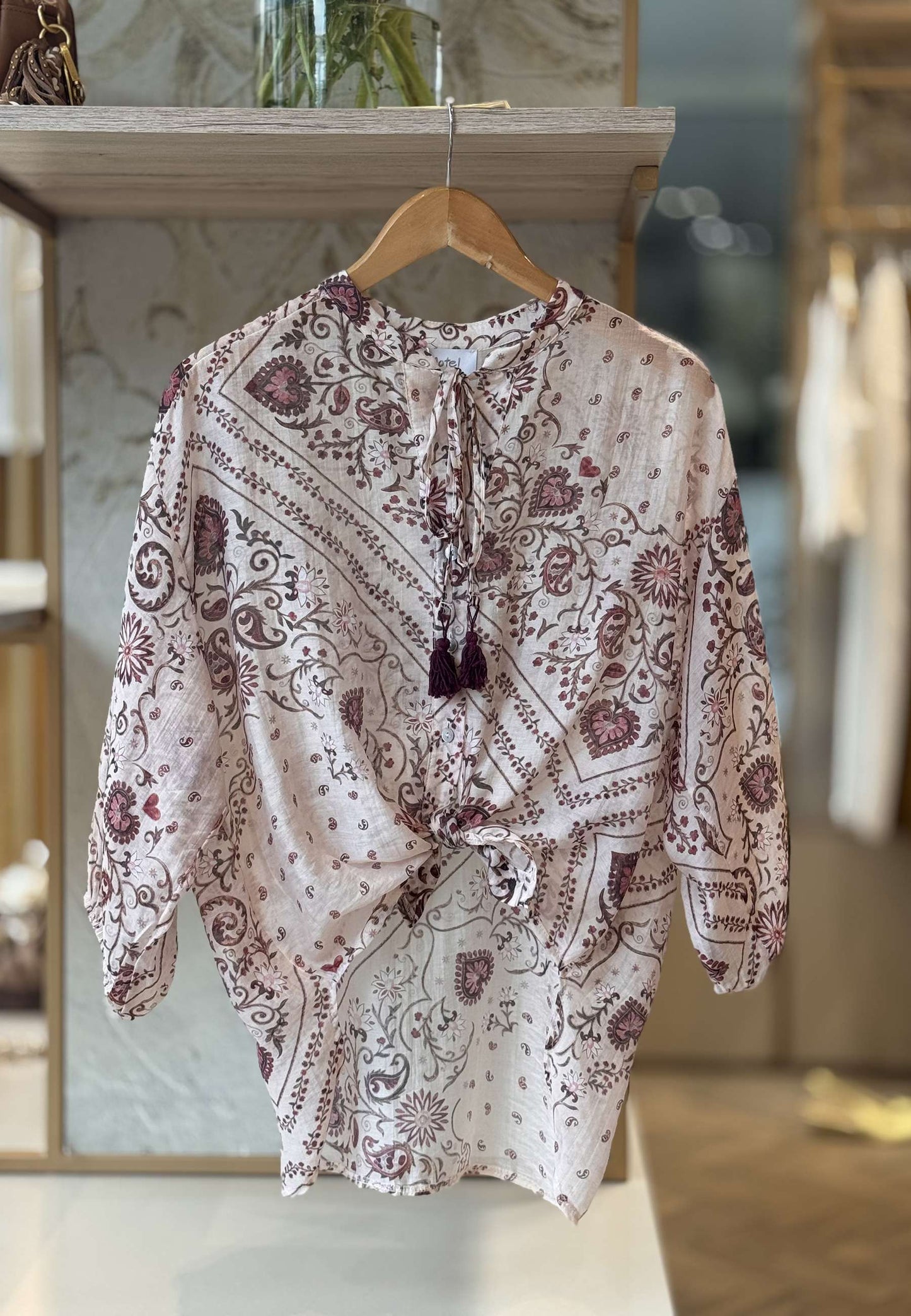 MOTEL - Camicia Fantasia India