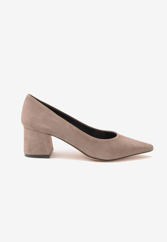 DIVINE FOLLIE - Pumps Camoscio 50mm Fango