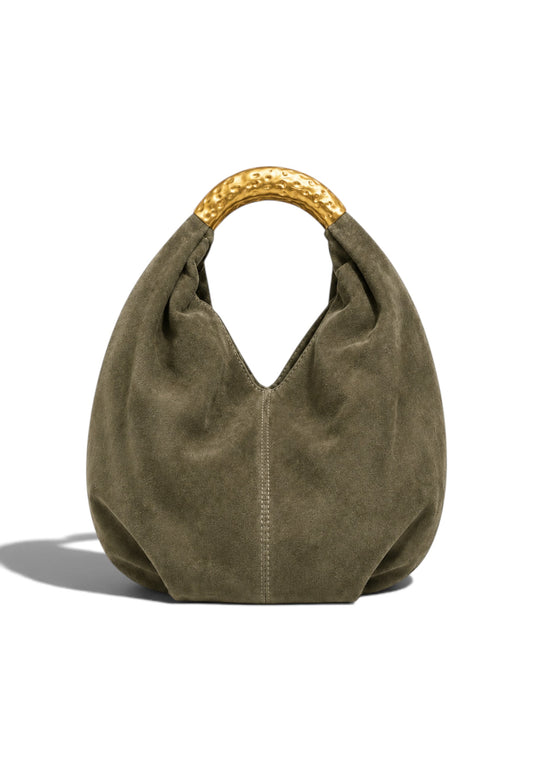 NUNZIA - Hobo Bag Deluxe Verde