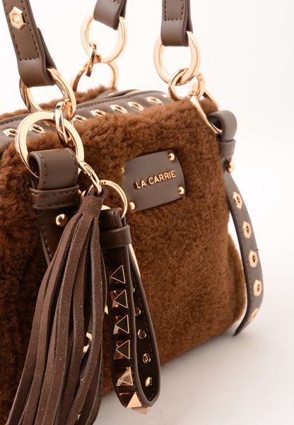 LA CARRIE - Borsa A Mano Teddy Mocha