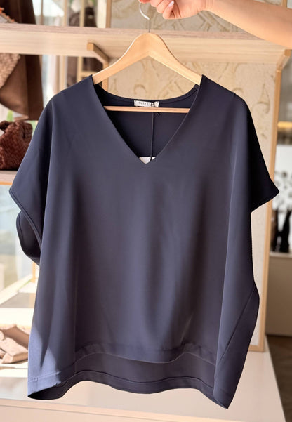 SUSY STAR CURVY - Completo Blusa + Pantalone Blu