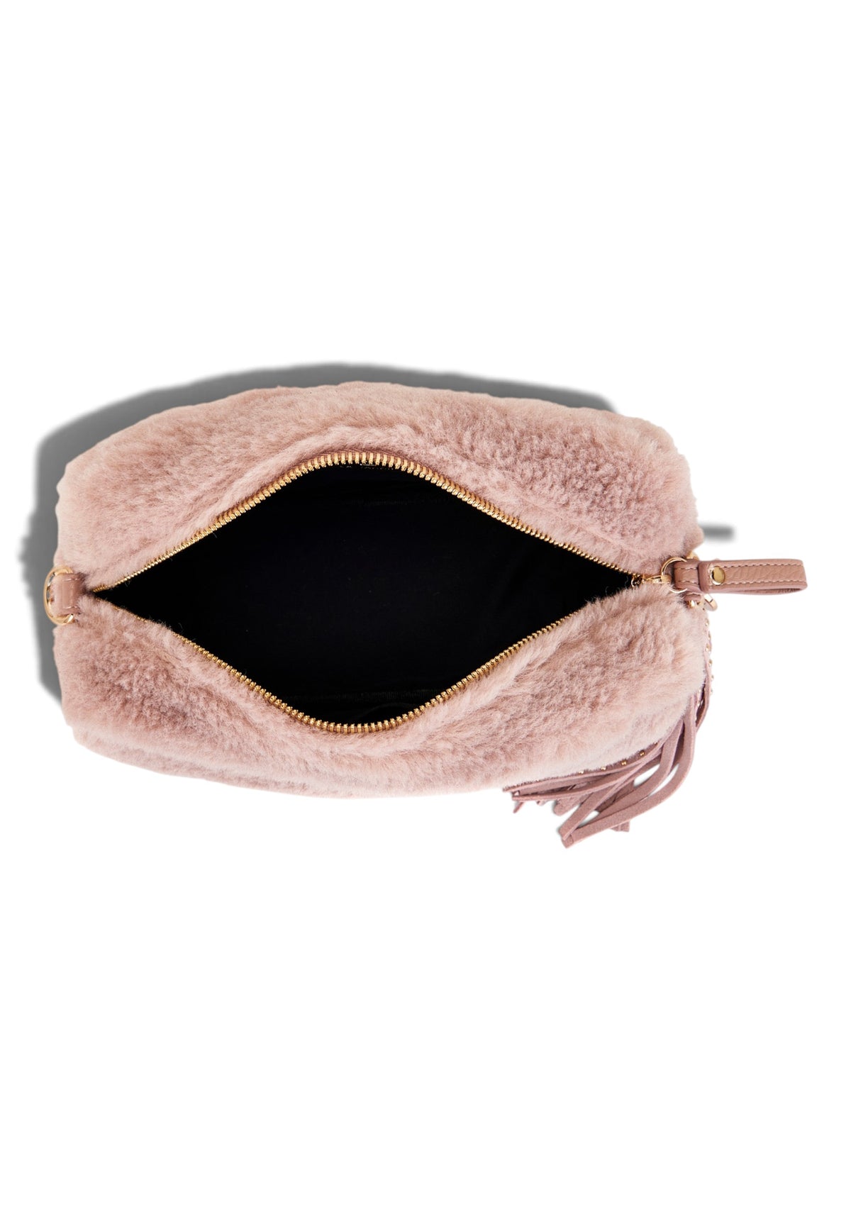 LA CARRIE - Borsa A Tracolla TEDDY ECO FUR Rosa