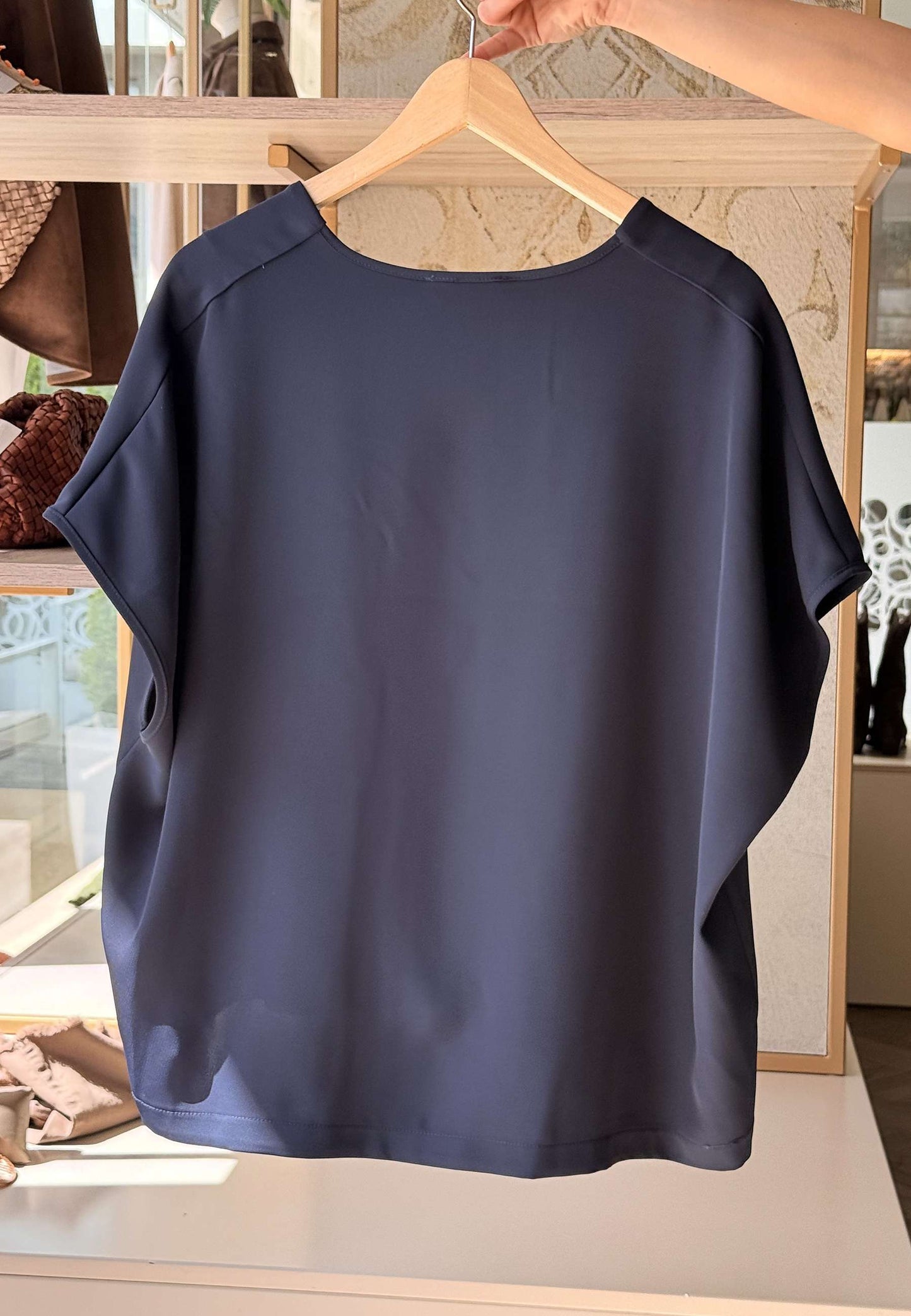 SUSY STAR CURVY - Completo Blusa + Pantalone Blu