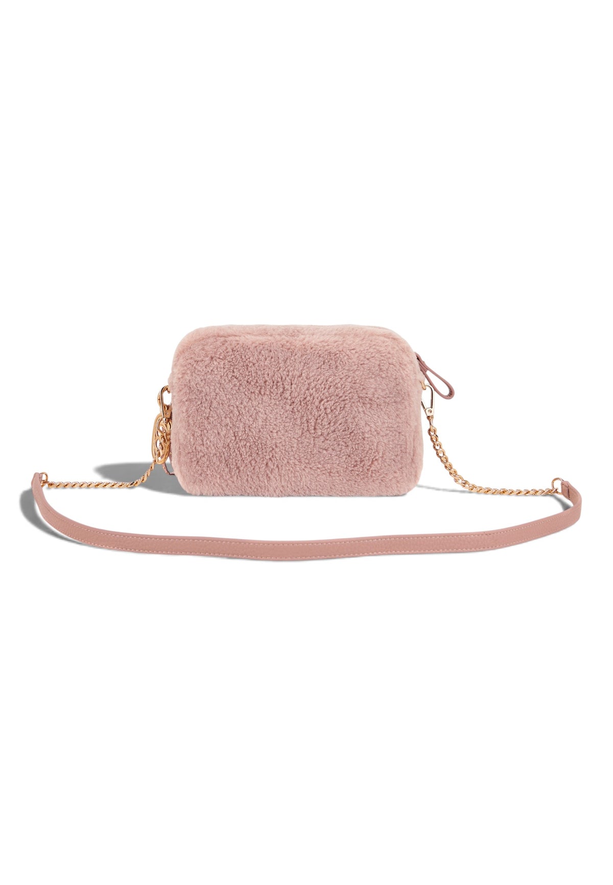 LA CARRIE - Borsa A Tracolla TEDDY ECO FUR Rosa
