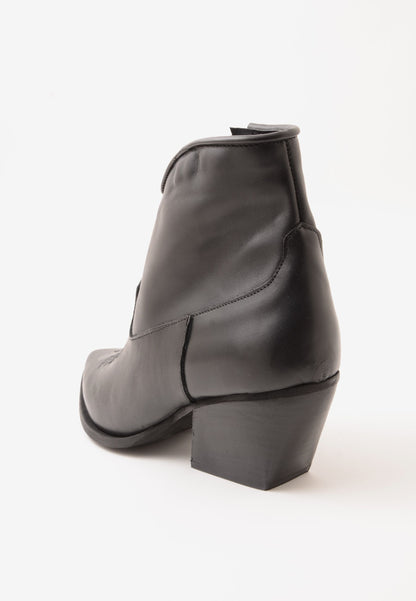 DIVINE FOLLIE - Stivaletto Ricamo Nero