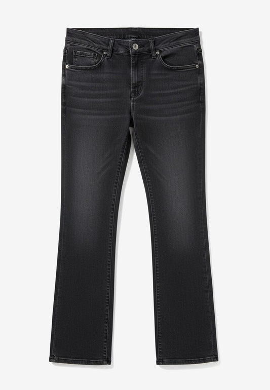 LE STREGHE - Jeans Trombetta Nero