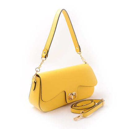 Tracolla Yellow Donna Nyou Vera Pelle  S21.13004