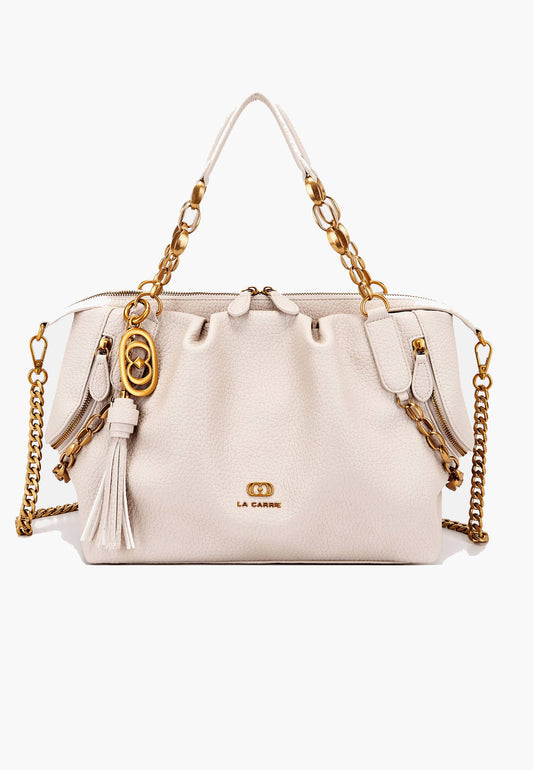 LA CARRIE - Borsa A Mano Screaming Avorio