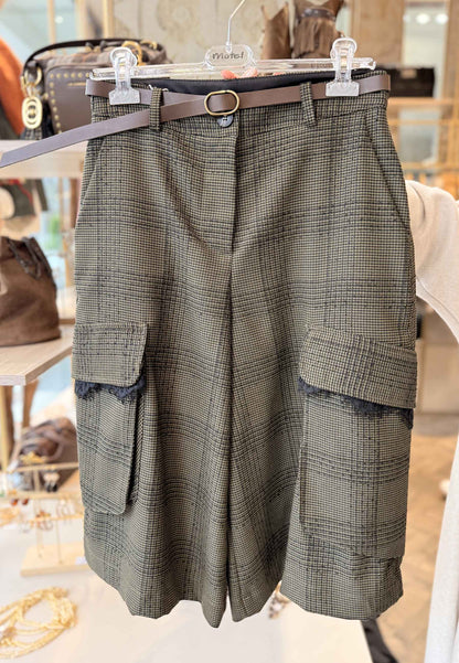 MOTEL - Bermuda Cargo Tartan Militare