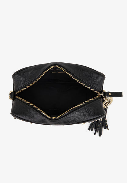 LA CARRIE - Borsa A Tracolla Borchie Nero