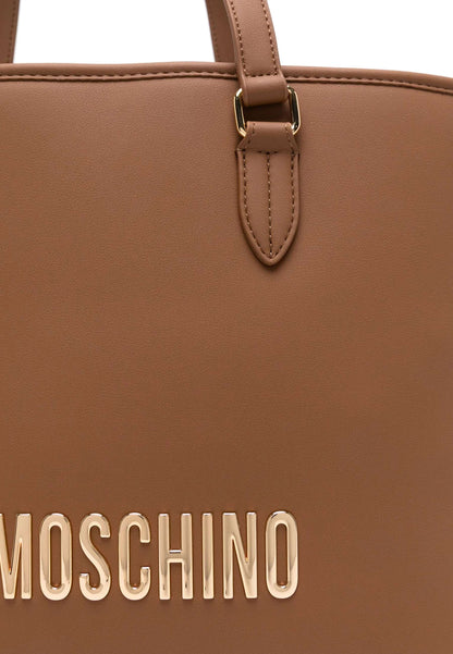 LOVE MOSCHINO - Shopping Bag Lettering Cammello JC4190PP1MKD0201