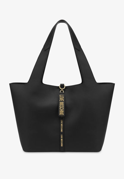 LOVE MOSCHINO - Shopper Morbida Nero