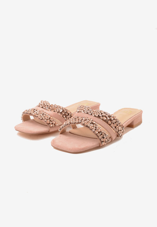 GOLD&GOLD - Ciabatta Strass Rosa
