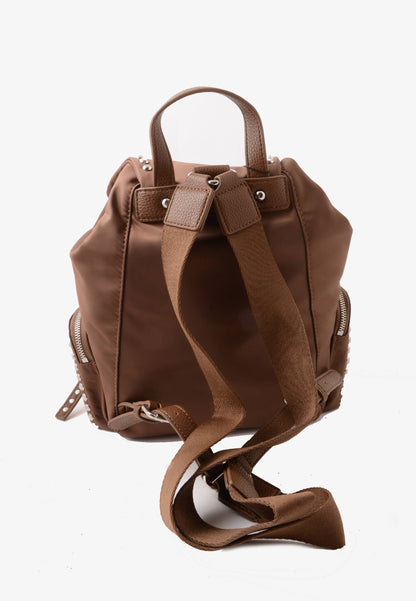 LA CARRIE - Zaino Dark Nylon Mocha