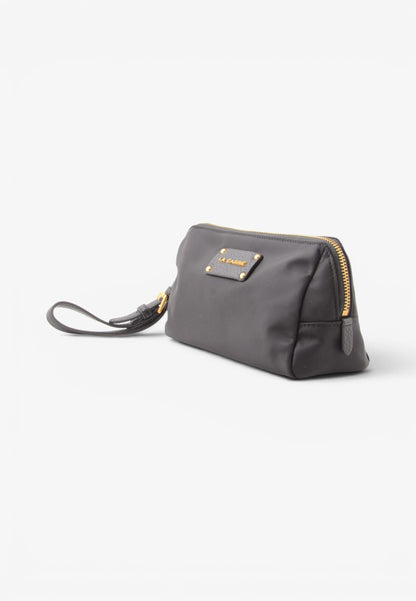 LA CARRIE - Pochette Beauty DARK NYLON Nero