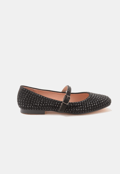 DIVINE FOLLIE - Ballerina Strass Nero