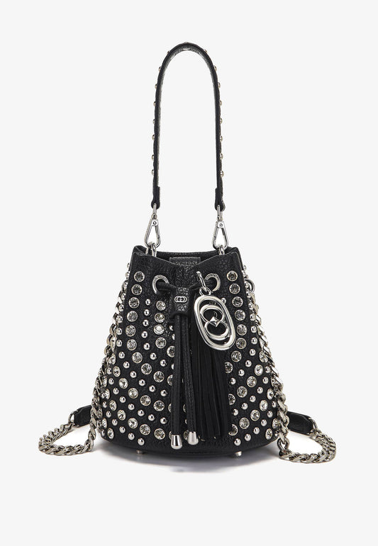 LA CARRIE - Secchiello Strass Andromeda Piccolo Black