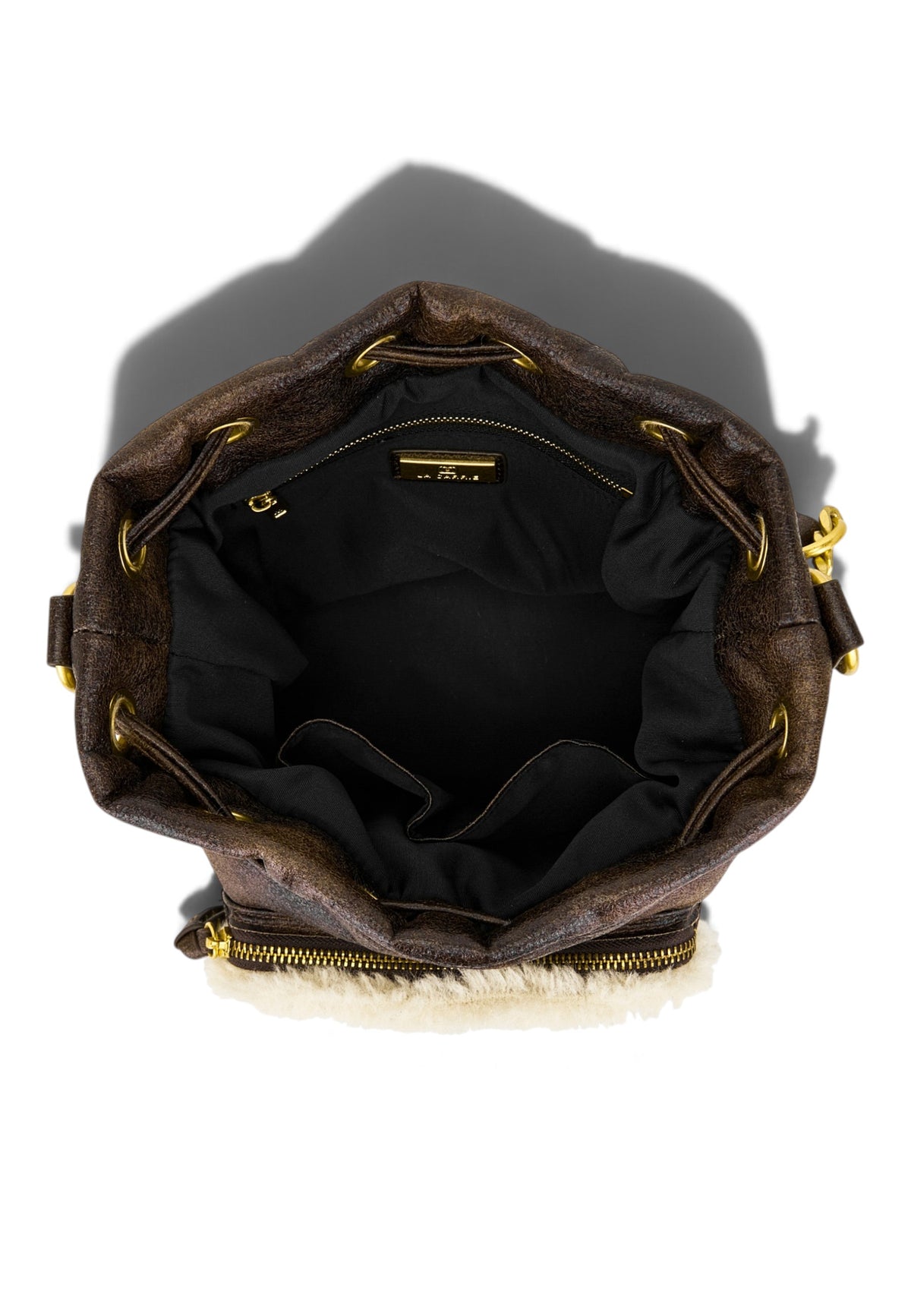 LA CARRIE - Borsa a Secchiello Warmtouch Marrone