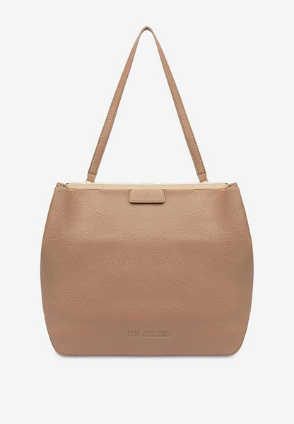 LOVE MOSCHINO - Borsa a Spalla Beige