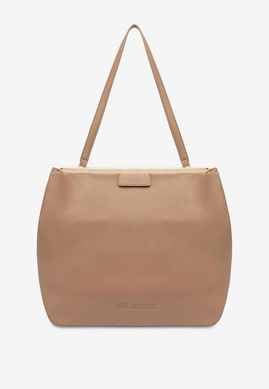LOVE MOSCHINO - Borsa a Spalla Beige