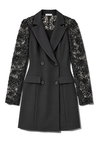 LE STREGHE - Abito Blazer Pizzo Nero