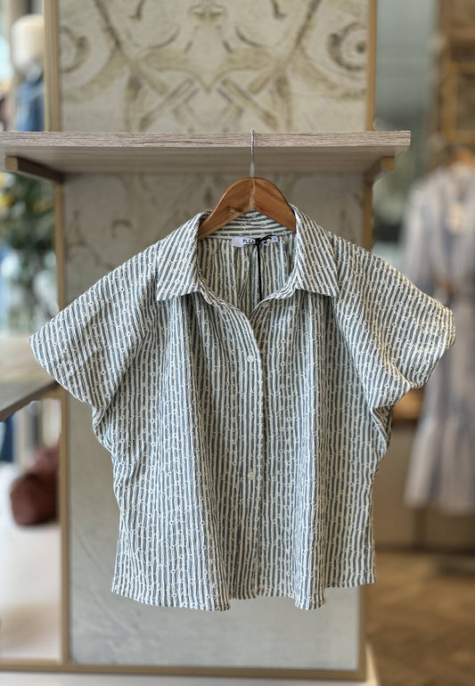 PLEASE - Camicia Pizzo San Gallo
