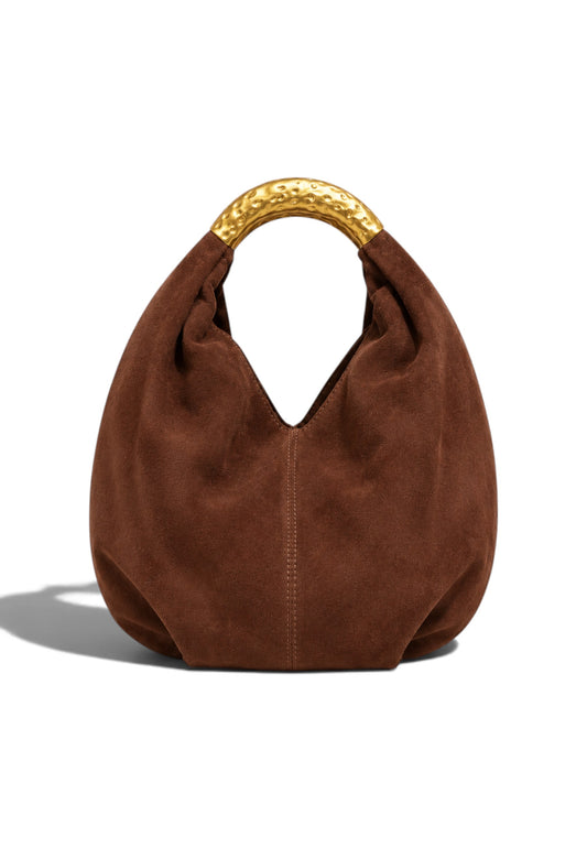 NUNZIA - Hobo Bag Deluxe Cuoio