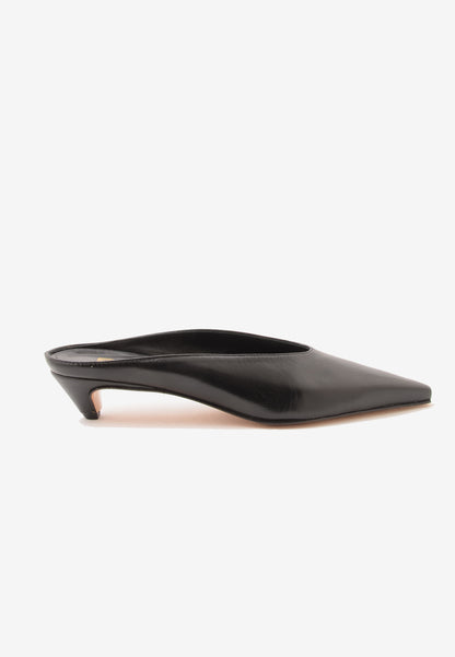DIVINE FOLLIE - Sabot Nappa Nero