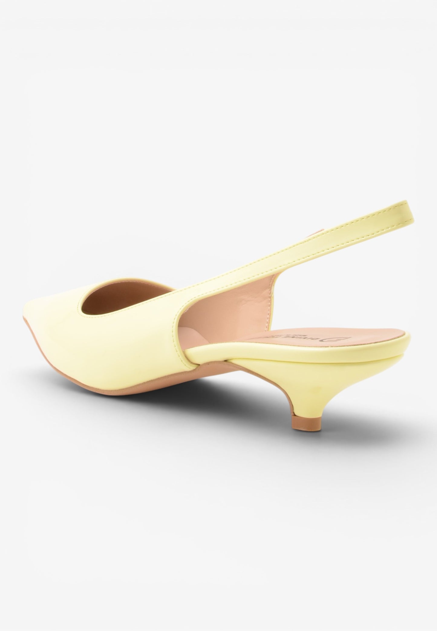 DIVINE FOLLIE - Slingback Vernice Giallo