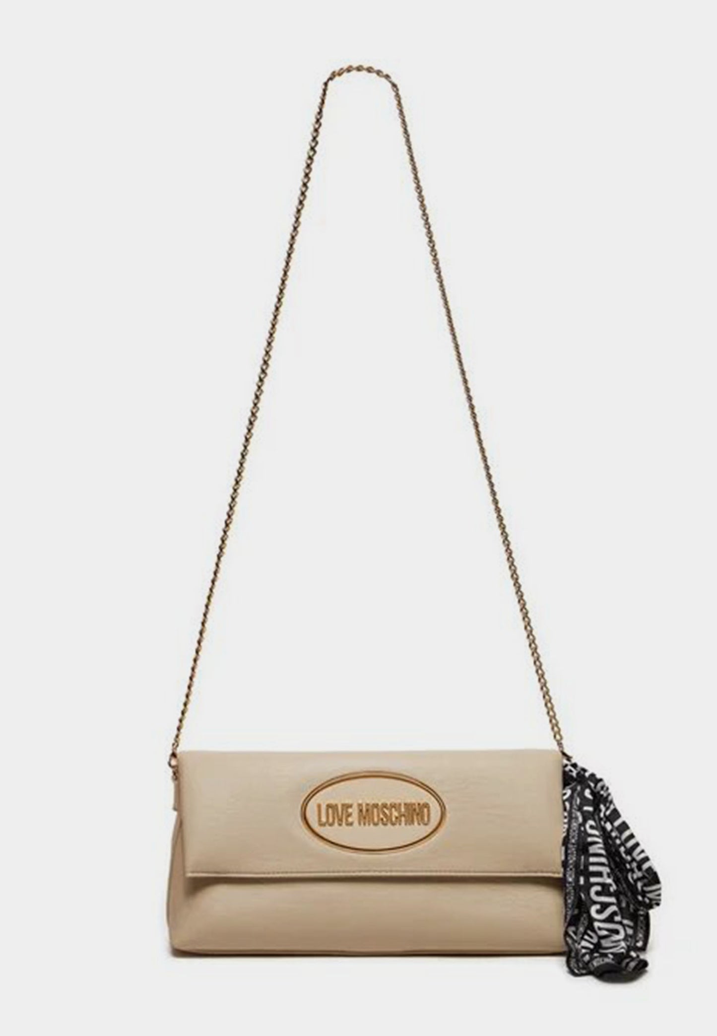 LOVE MOSCHINO - Handbag with Ivory Scarf