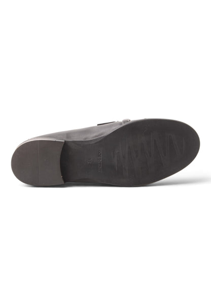 DIVINE FOLLIE - Mocassino In Vera Pelle Nero