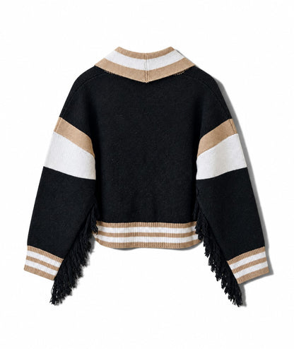 MOTEL - Cardigan Boomber Nero